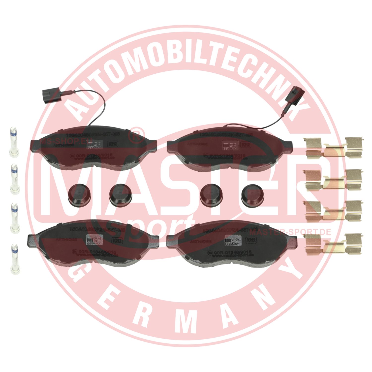 Placute frana MASTERSPORT GERMANY 13046048092N-SET-MS